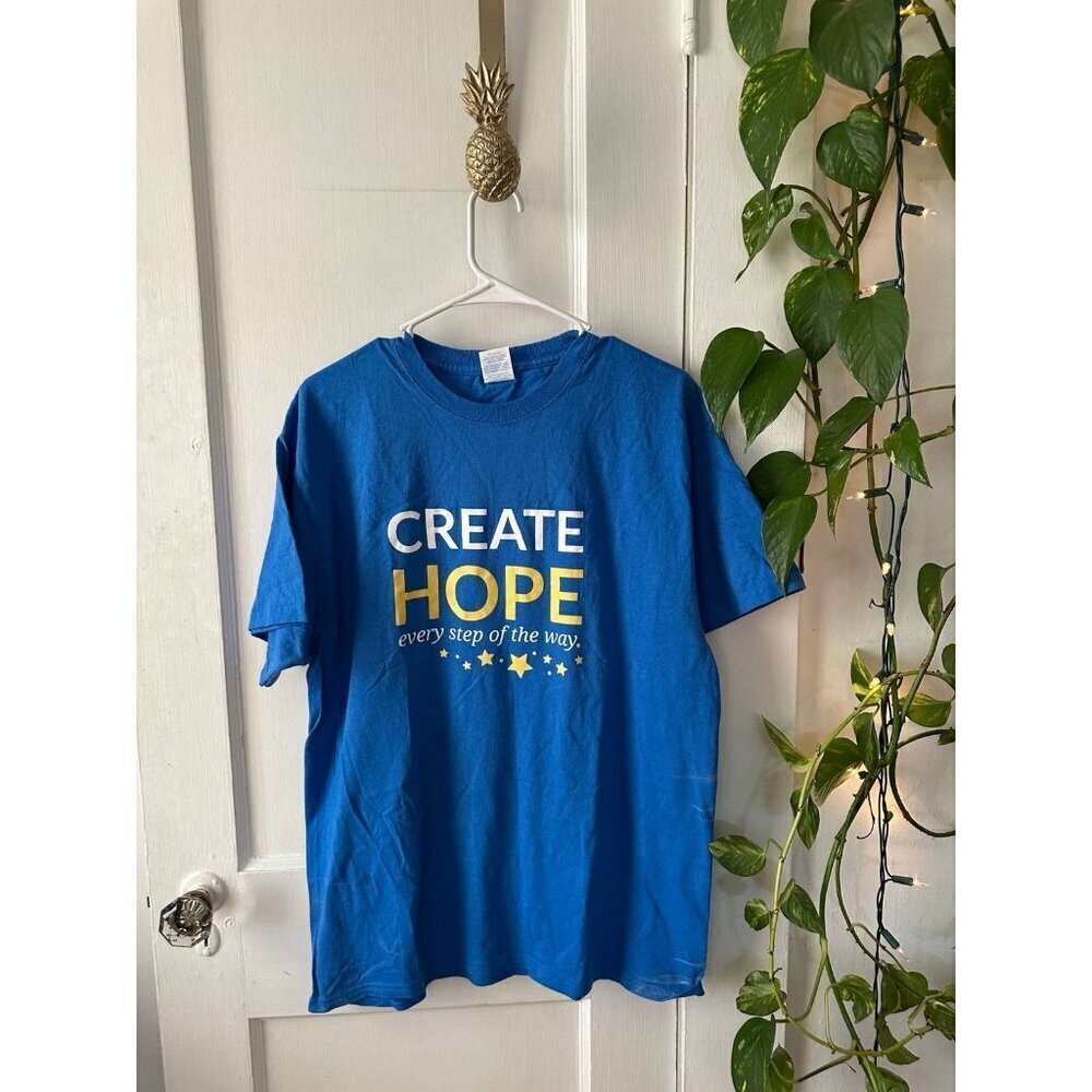 Port & Company women’s size large Make a Wish t-shirt